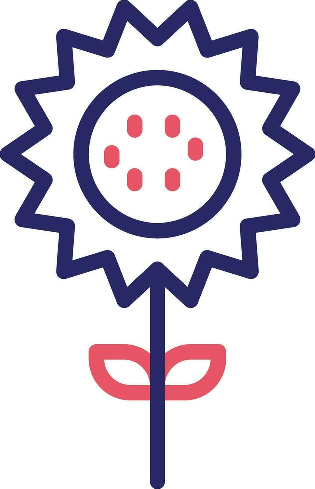 Sunflower Vector Icon