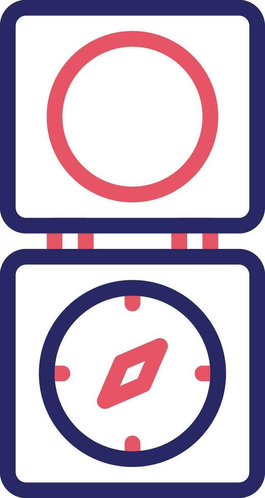 Army Compass Vector Icon