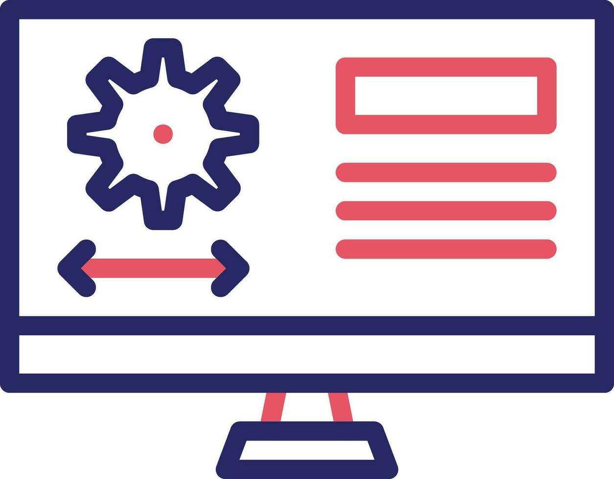 Cad Engineering Vector Icon