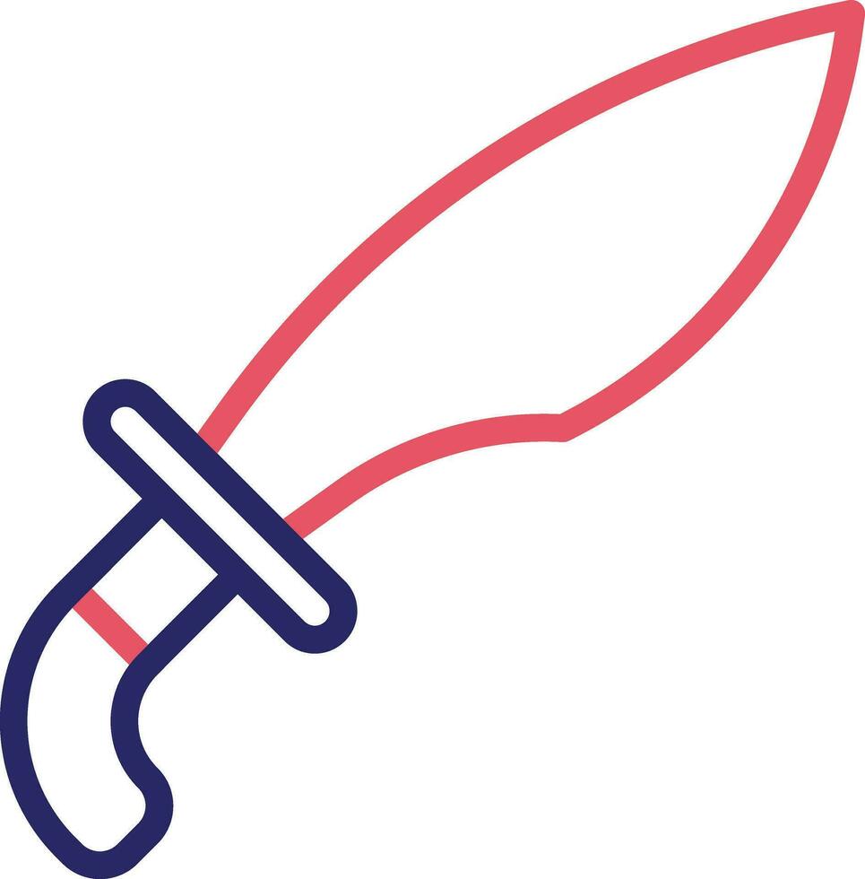 Pirate Knife Vector Icon