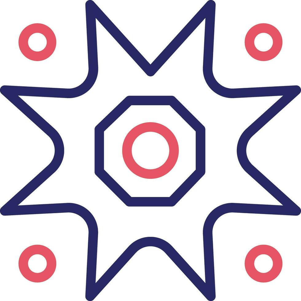 supernova vector icono