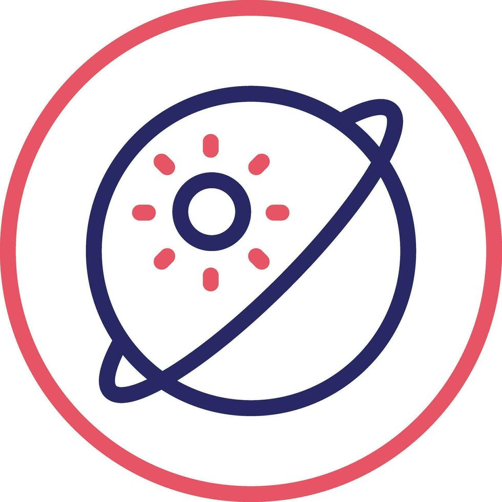 supernova vector icono