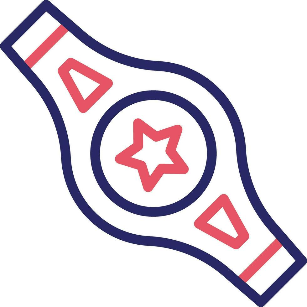 Champion Belt Vector Icon