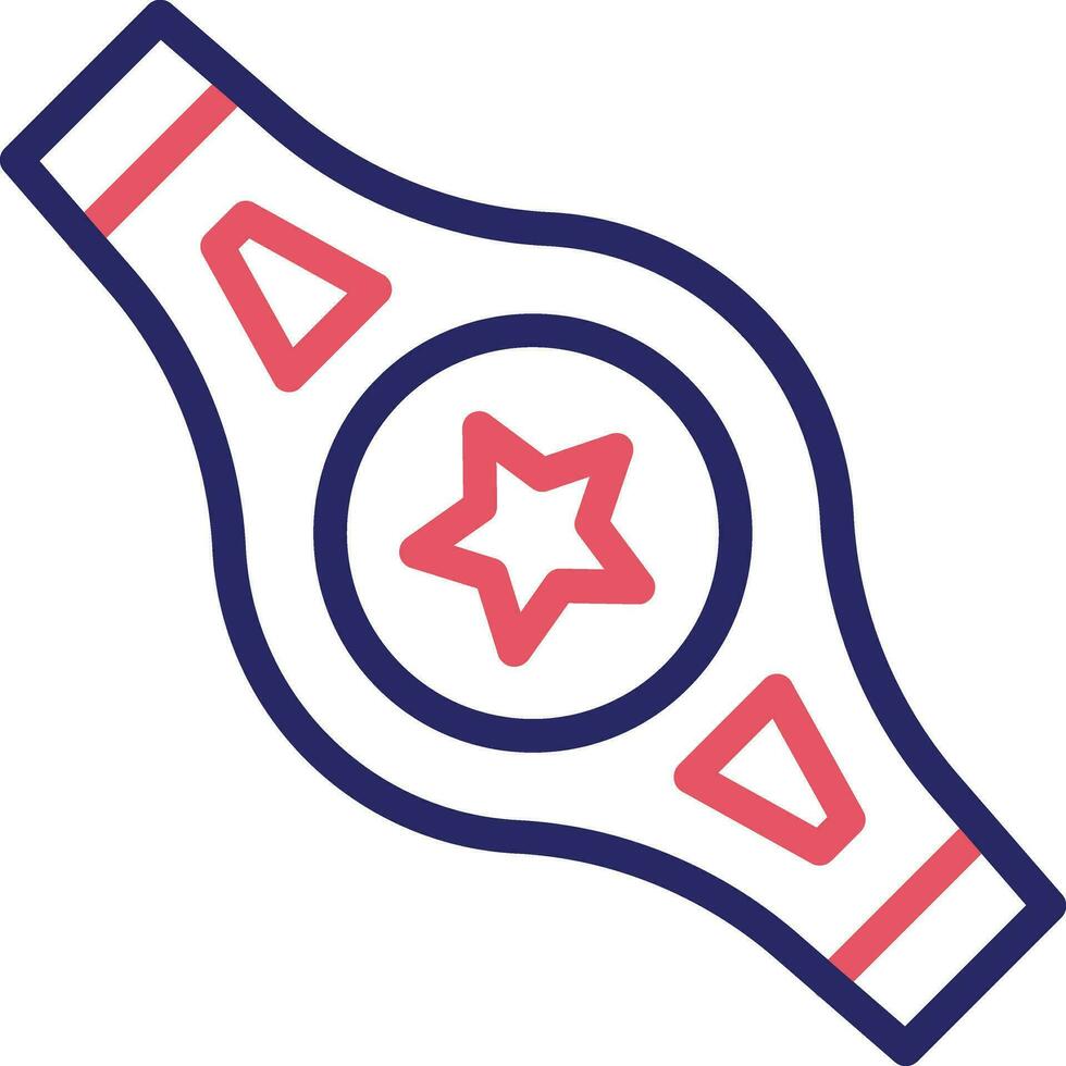 Champion Belt Vector Icon