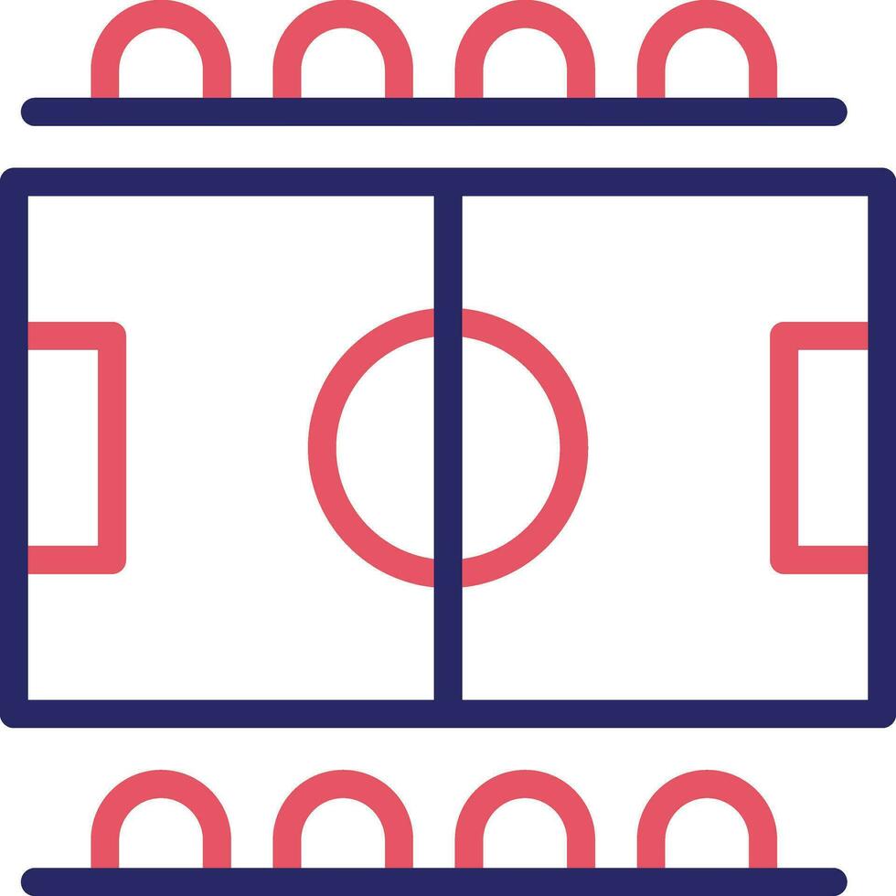 Football Field Vector Icon