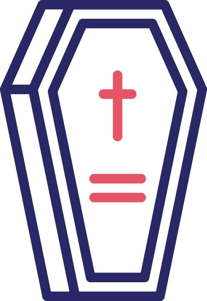 Coffin Vector Icon