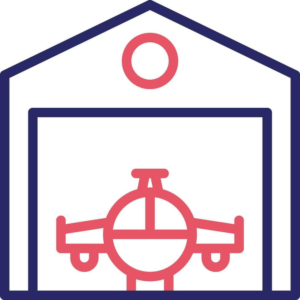 Hangar Vector Icon