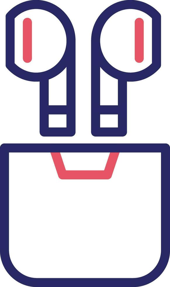 Wireless Earphones Vector Icon