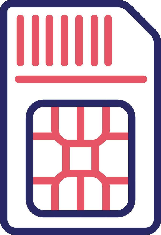 Sim Card Vector Icon