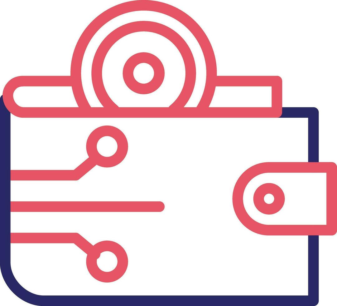 Digital Wallet Vector Icon