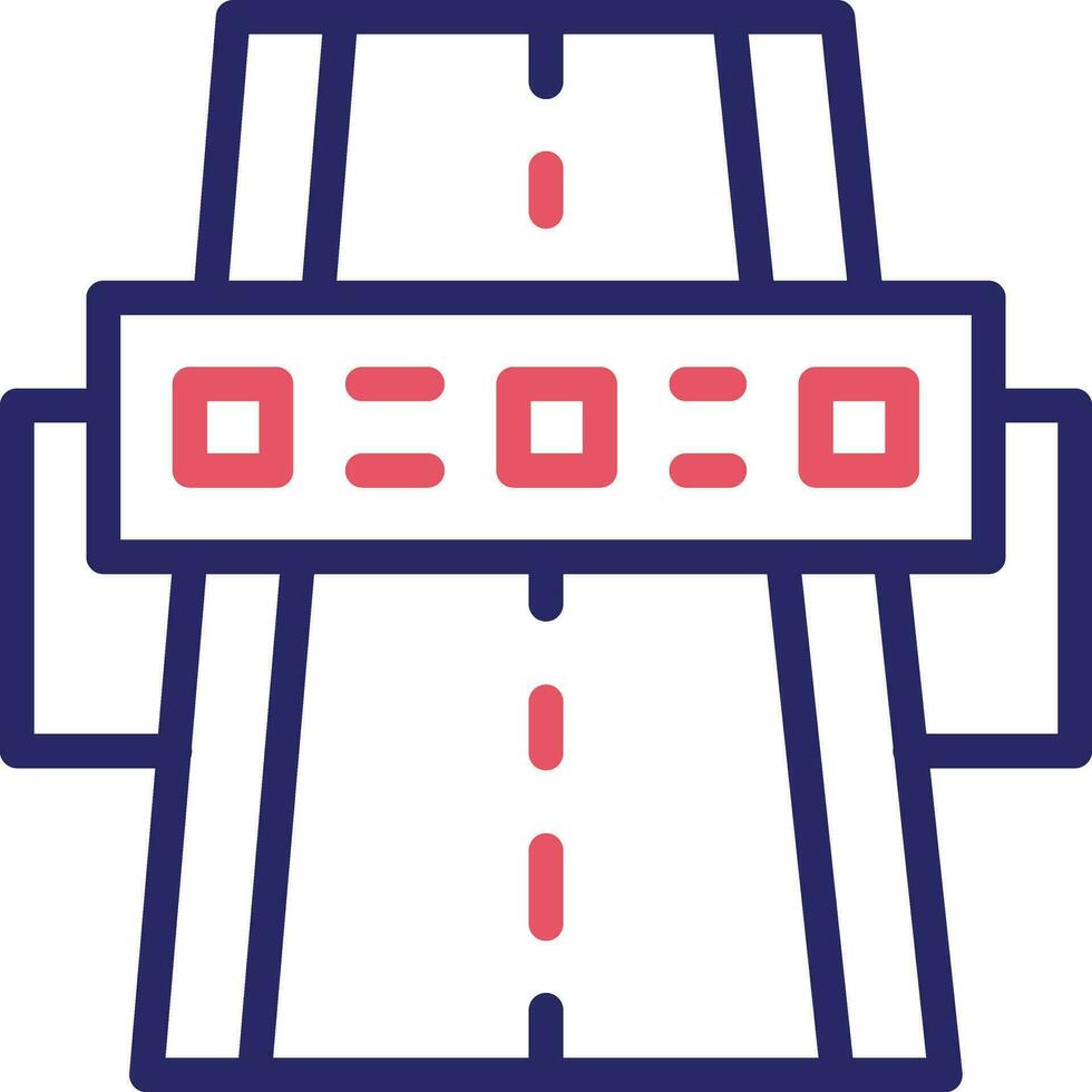 Highway Vector Icon