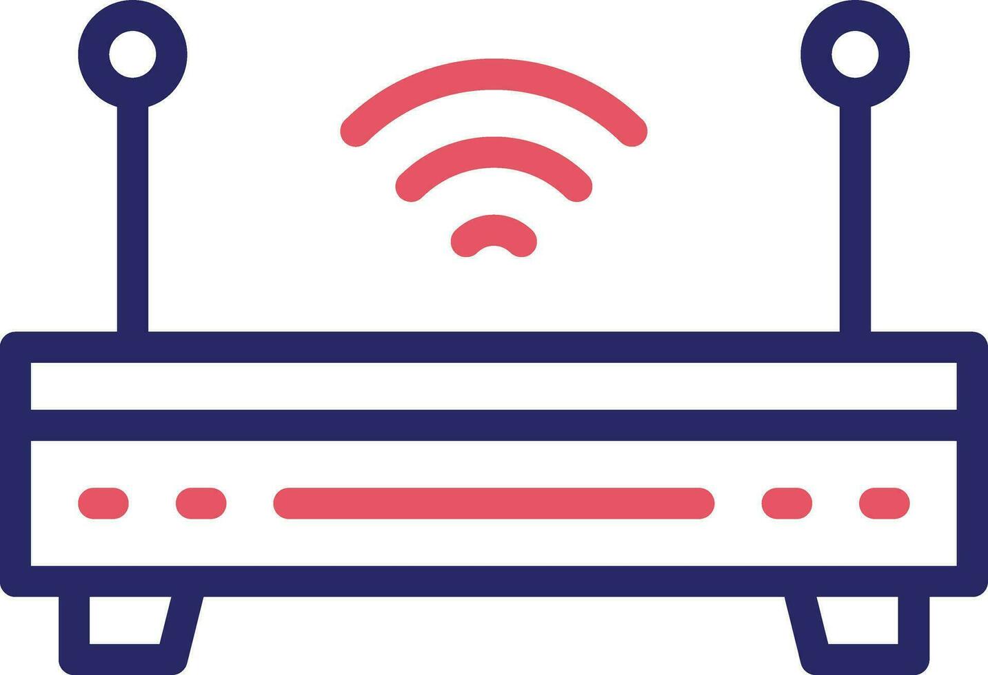 Wireless Router Vector Icon