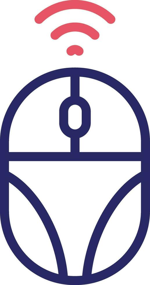 Wireless Mouse Vector Icon