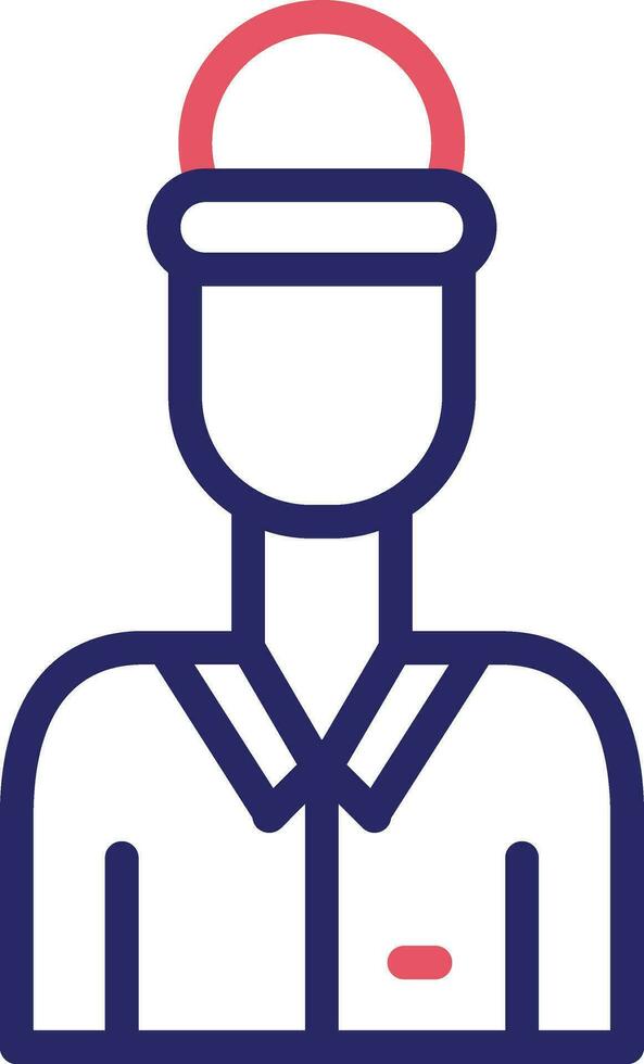 Male Engineer Vector Icon