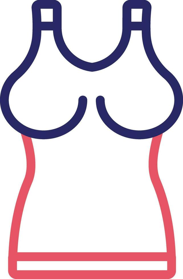 Sleeveless Shirt Vector Icon
