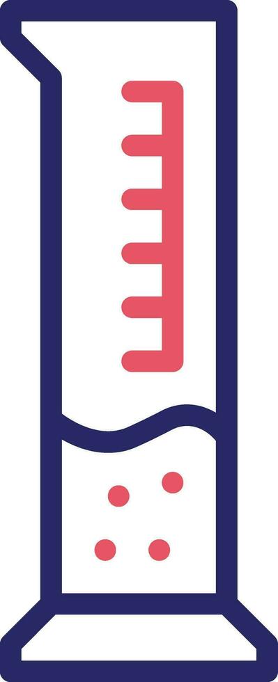 Graduated Cylinder Vector Icon