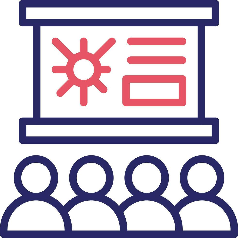 Chemistry Seminar Vector Icon