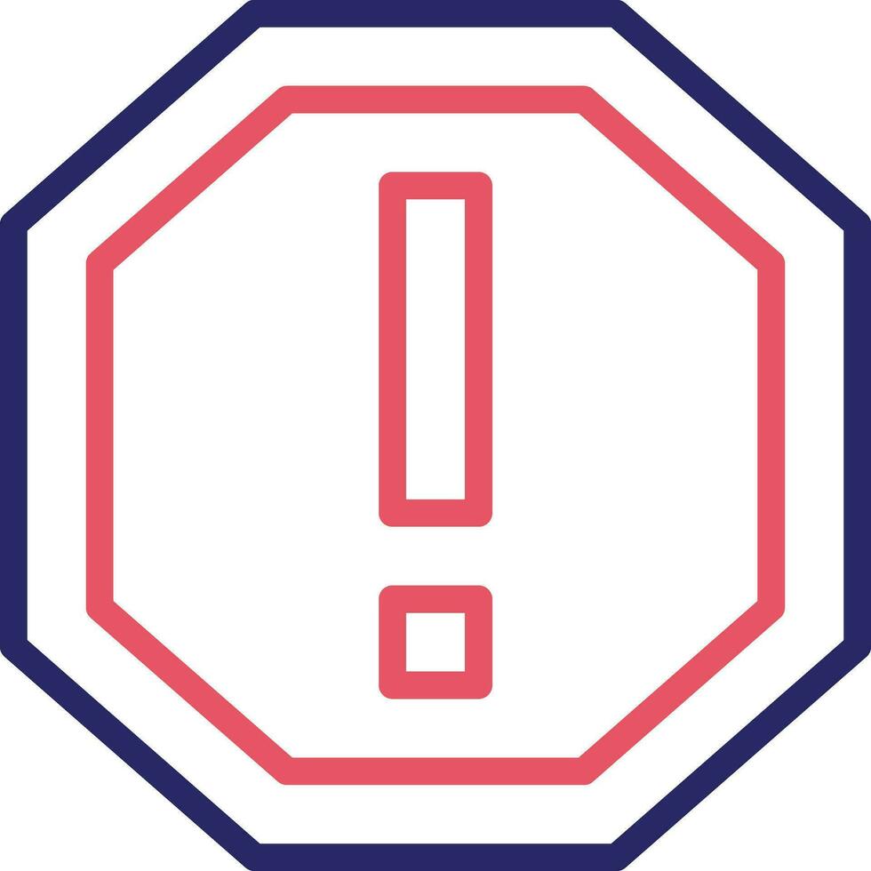 Restricted Area Vector Icon