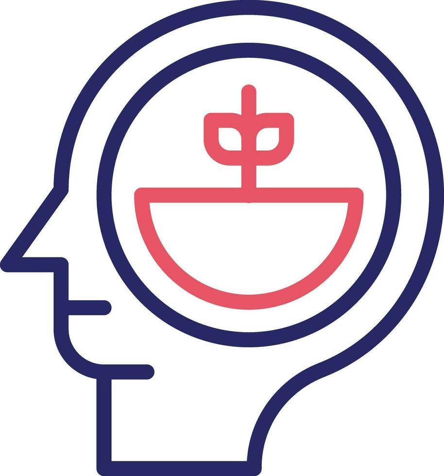 Mental Growth Vector Icon