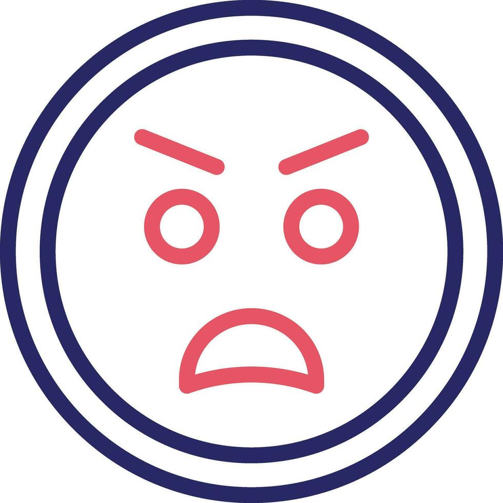 Anger Vector Icon