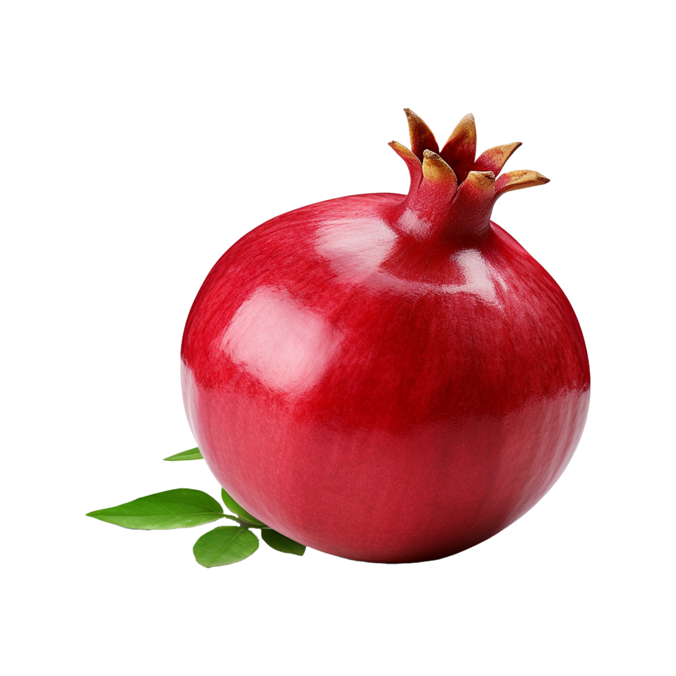 ai genererad granatäpple frukt isolerat på transparent bakgrund png