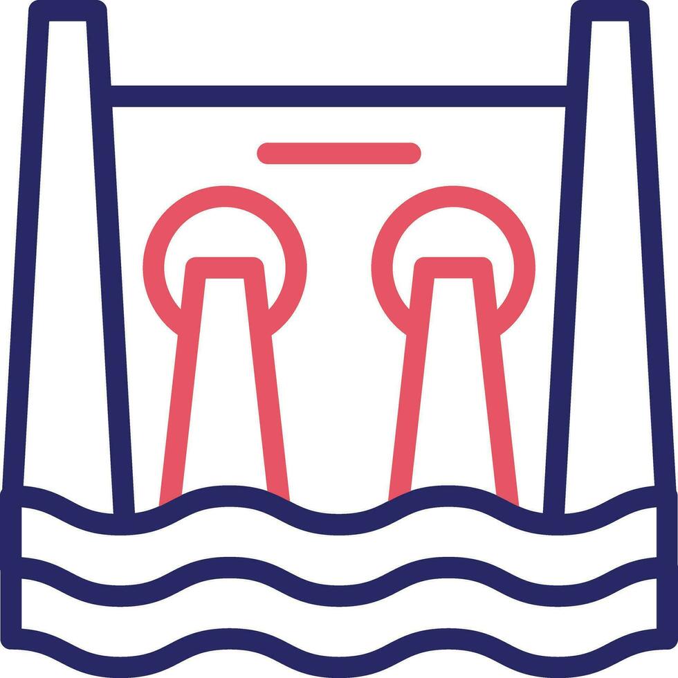 Hydro Power Vector Icon