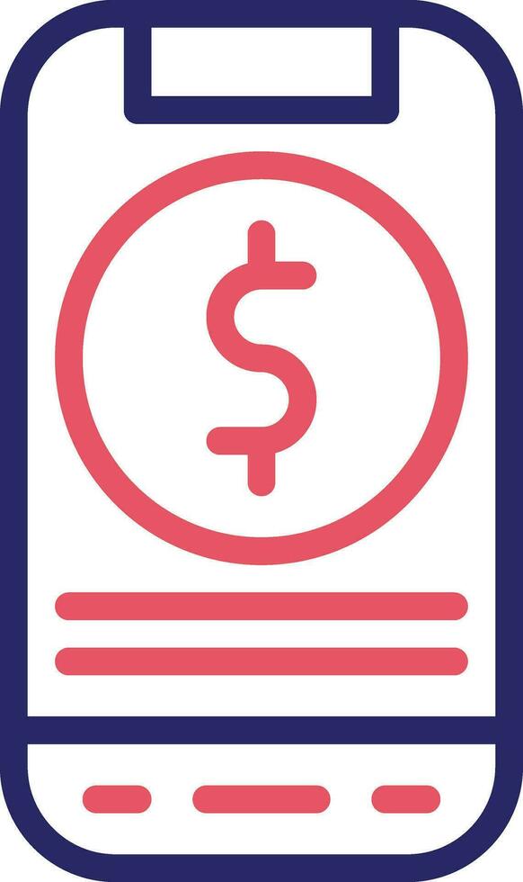 Financial App Vector Icon