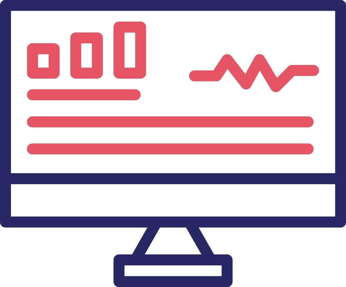 Monitoring Vector Icon
