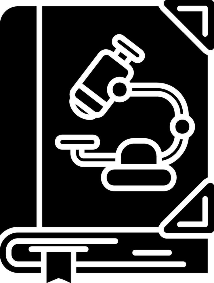 Biology Glyph Icon vector