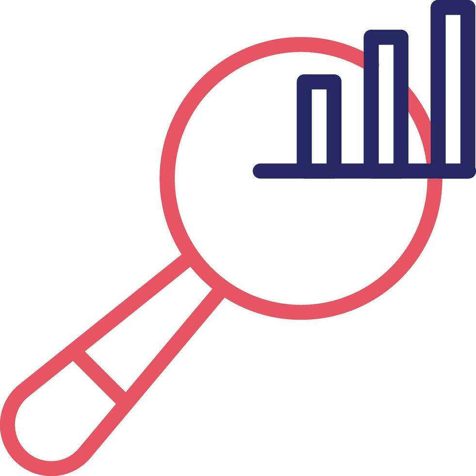 Search Analytics Vector Icon