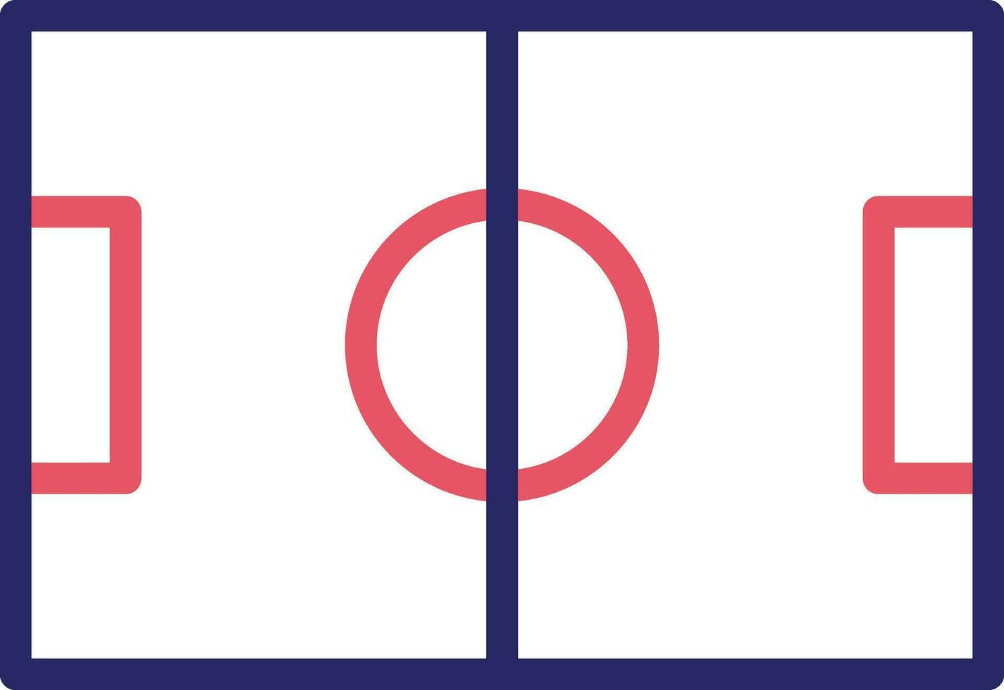 Football Field Vector Icon