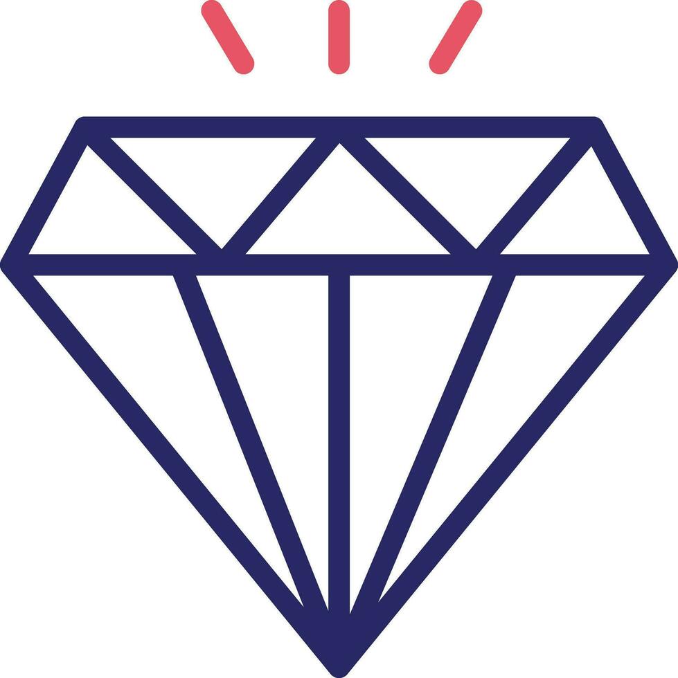 Diamond Vector Icon