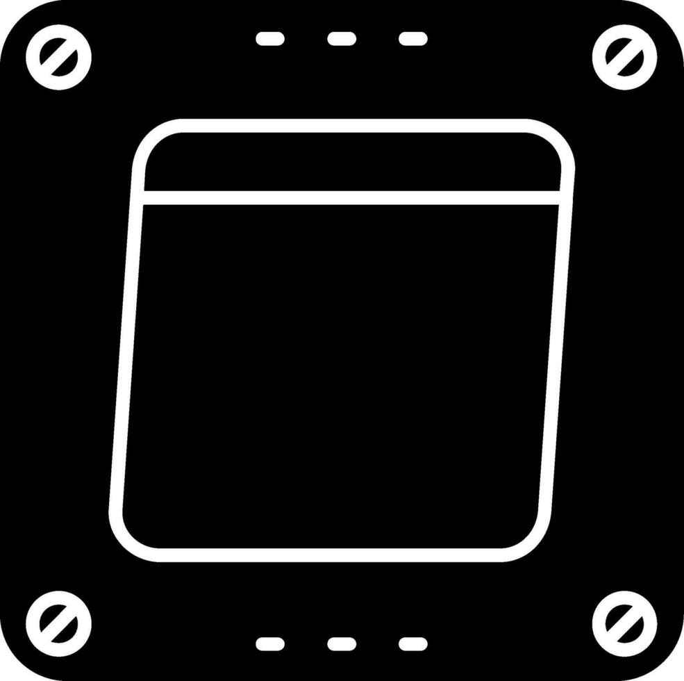 Swtich Glyph Icon vector