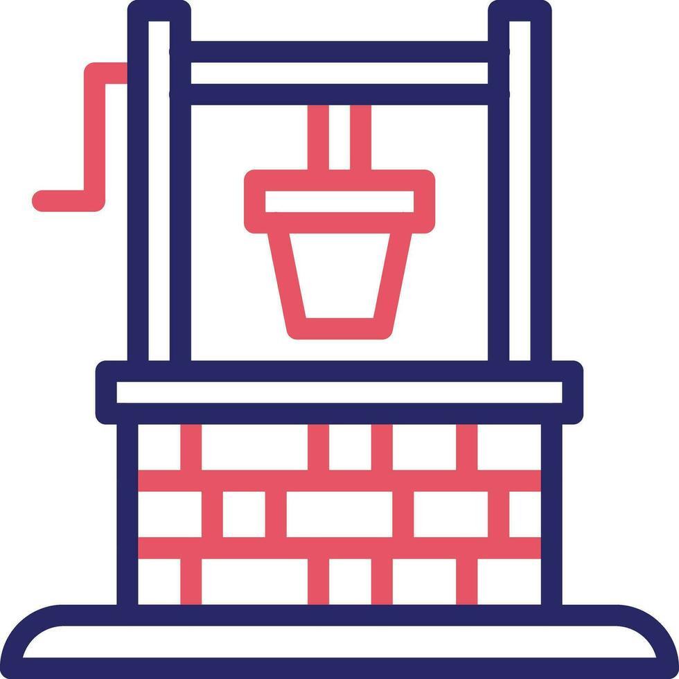 Water Well Vector Icon