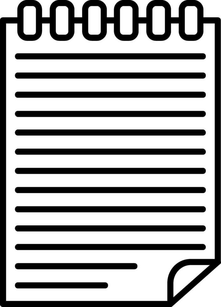 Accounting Line Icon vector