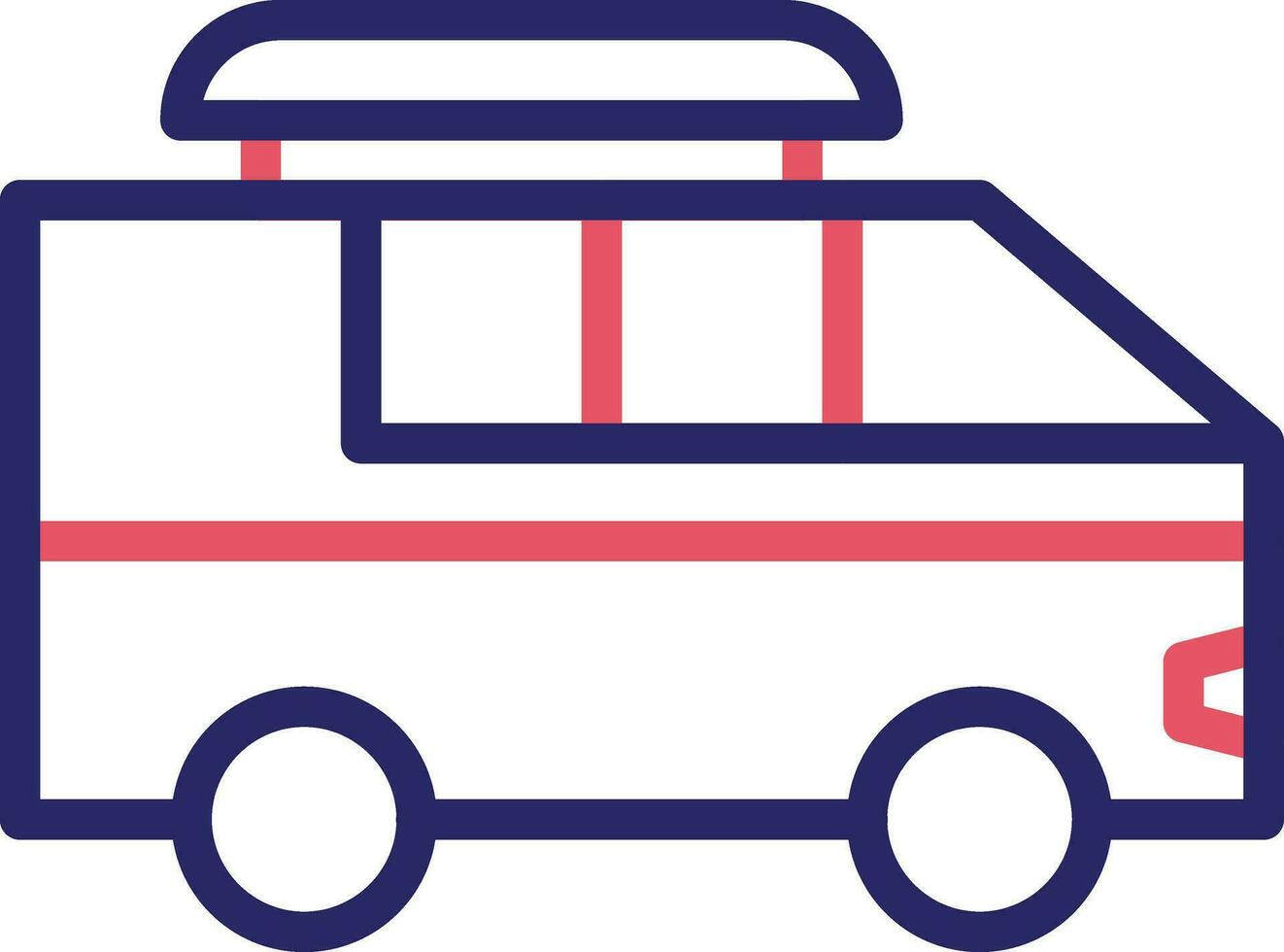 Surf Van Vector Icon