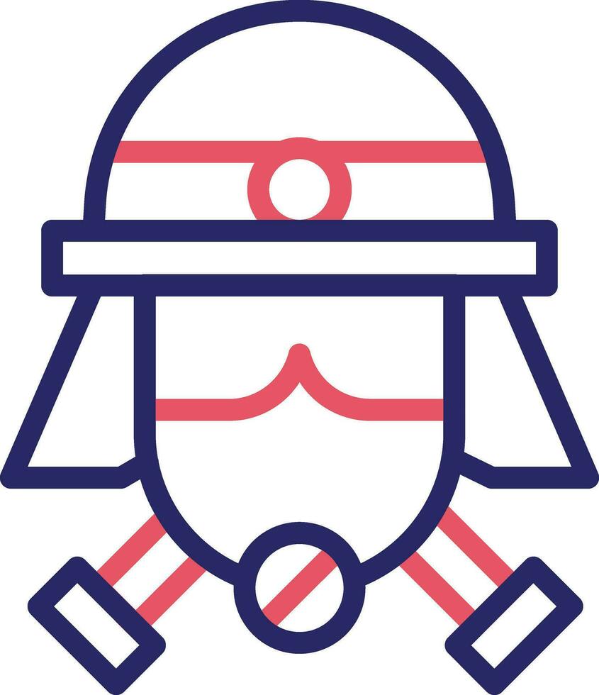 Fireman Mask Vector Icon
