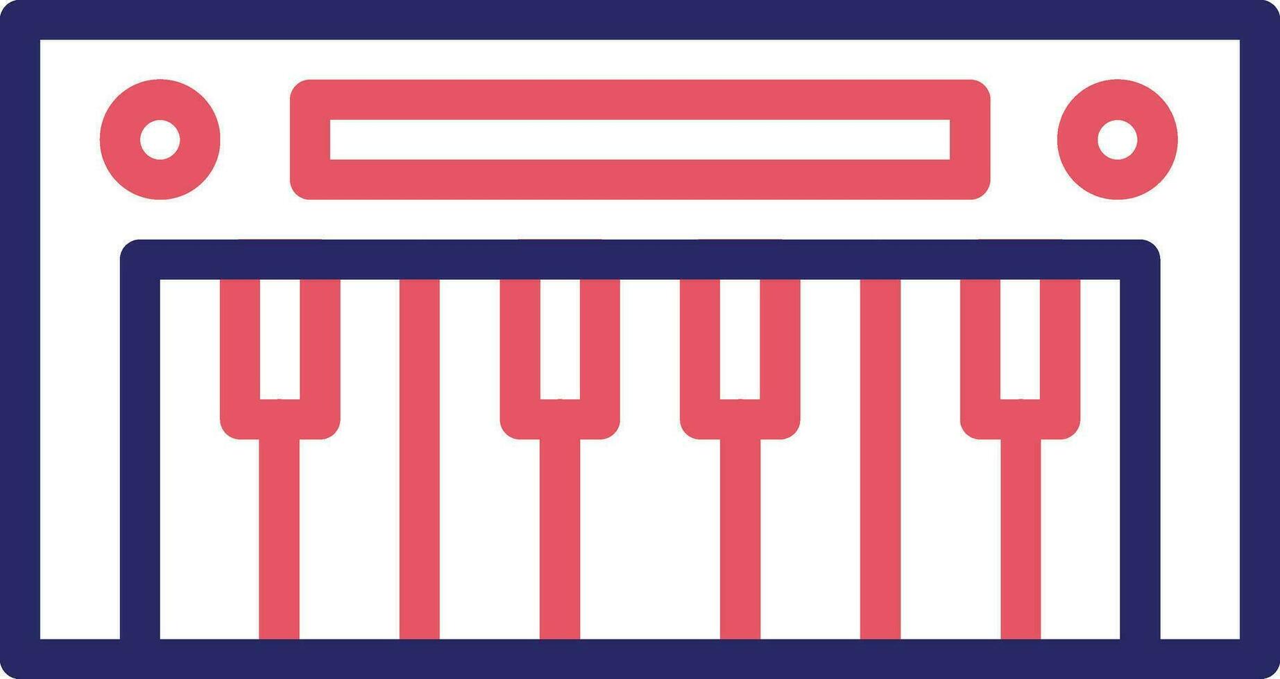Piano Vector Icon