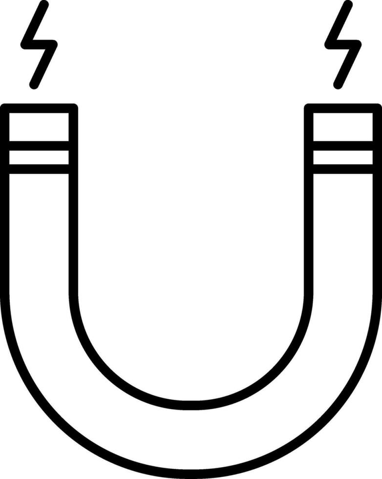 Attract Line Icon vector