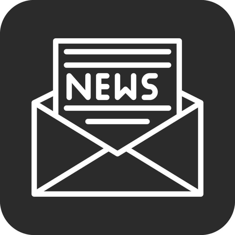 Newsletter Vector Icon