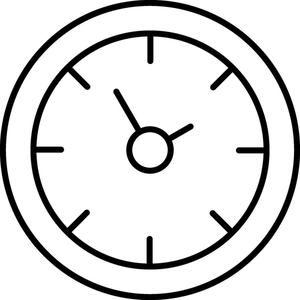 icono de línea de tiempo vector