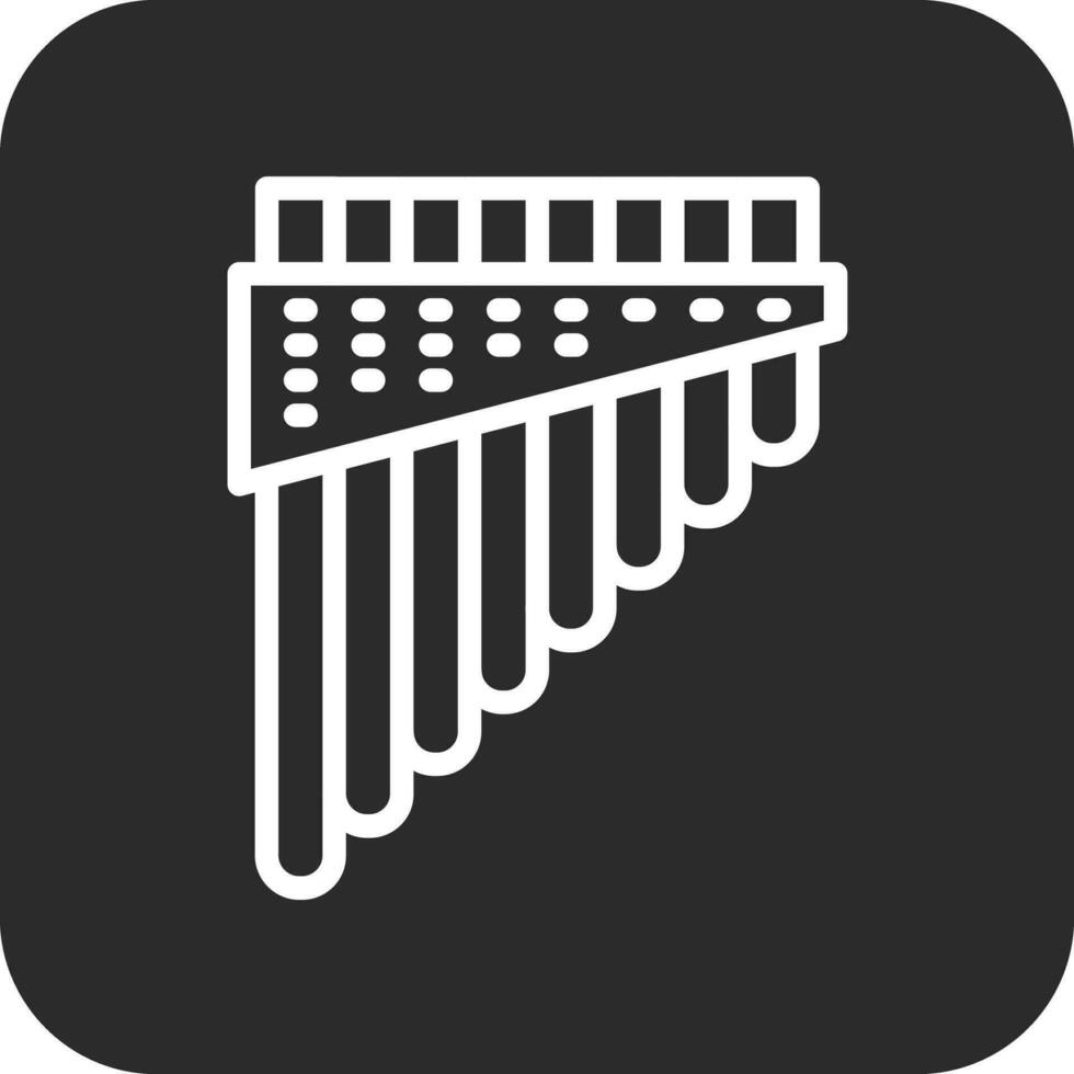 Pan Flute Vector Icon