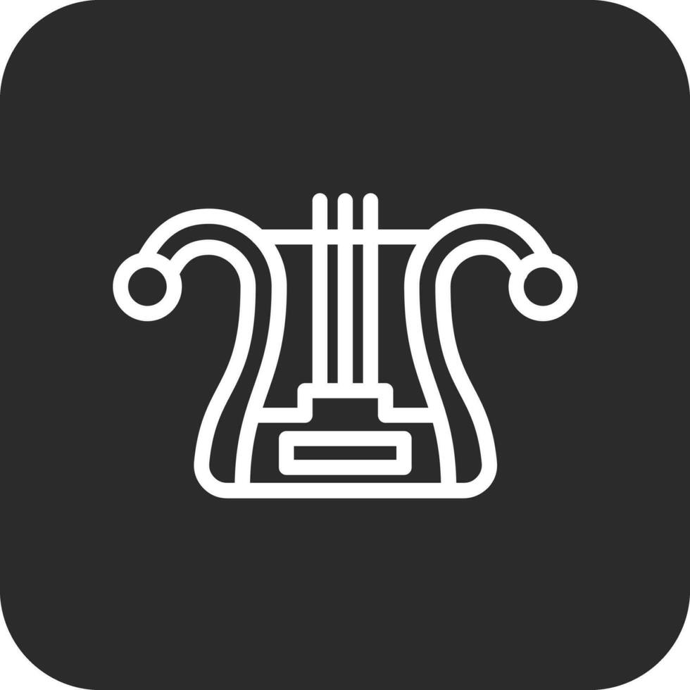 Lyre Vector Icon