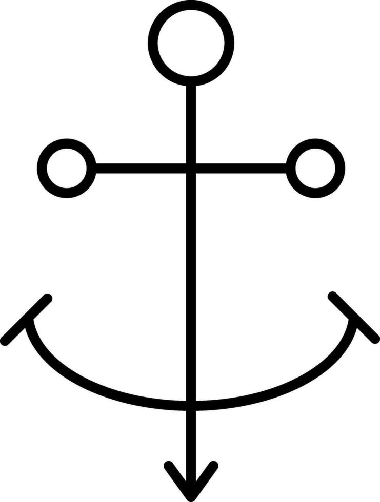 Harbour Line Icon vector