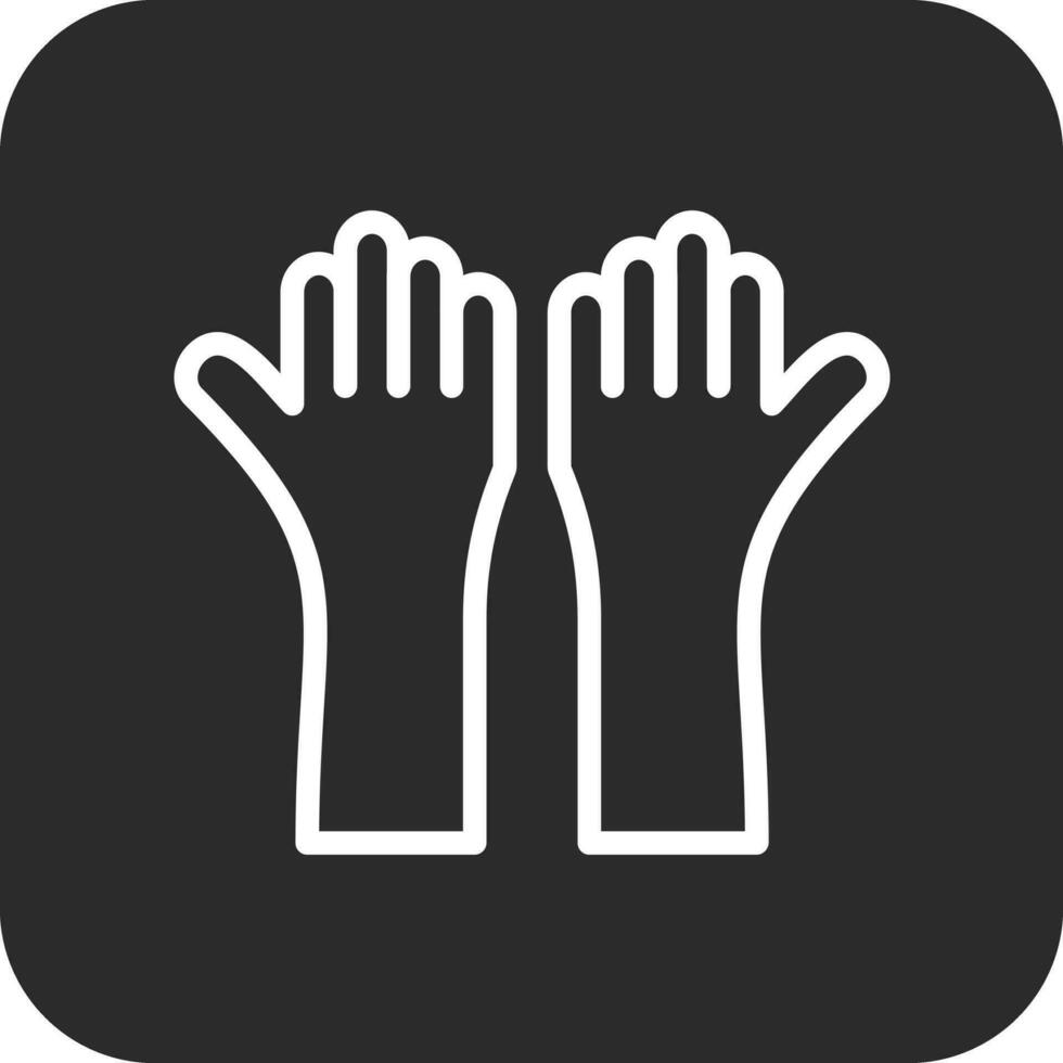 Raise Hand Vector Icon