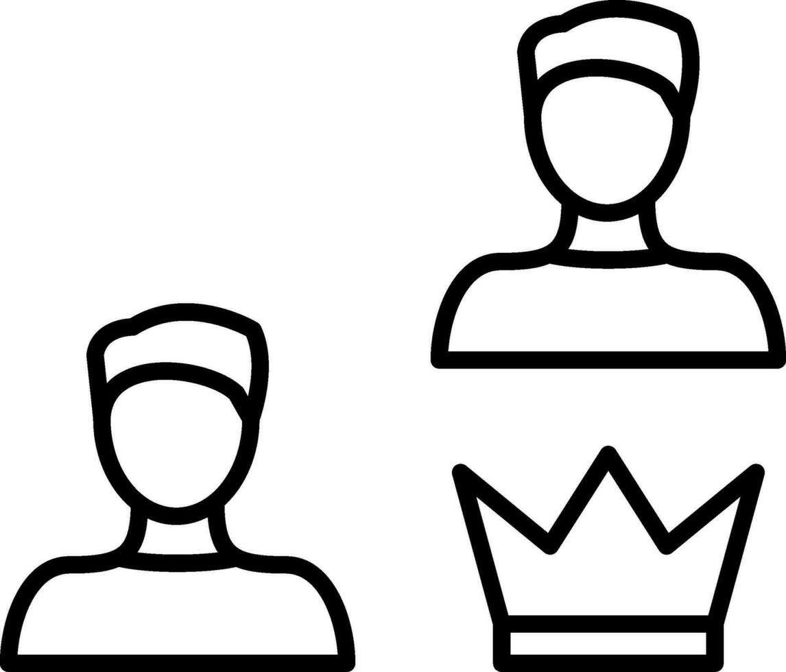 Membership Line Icon vector