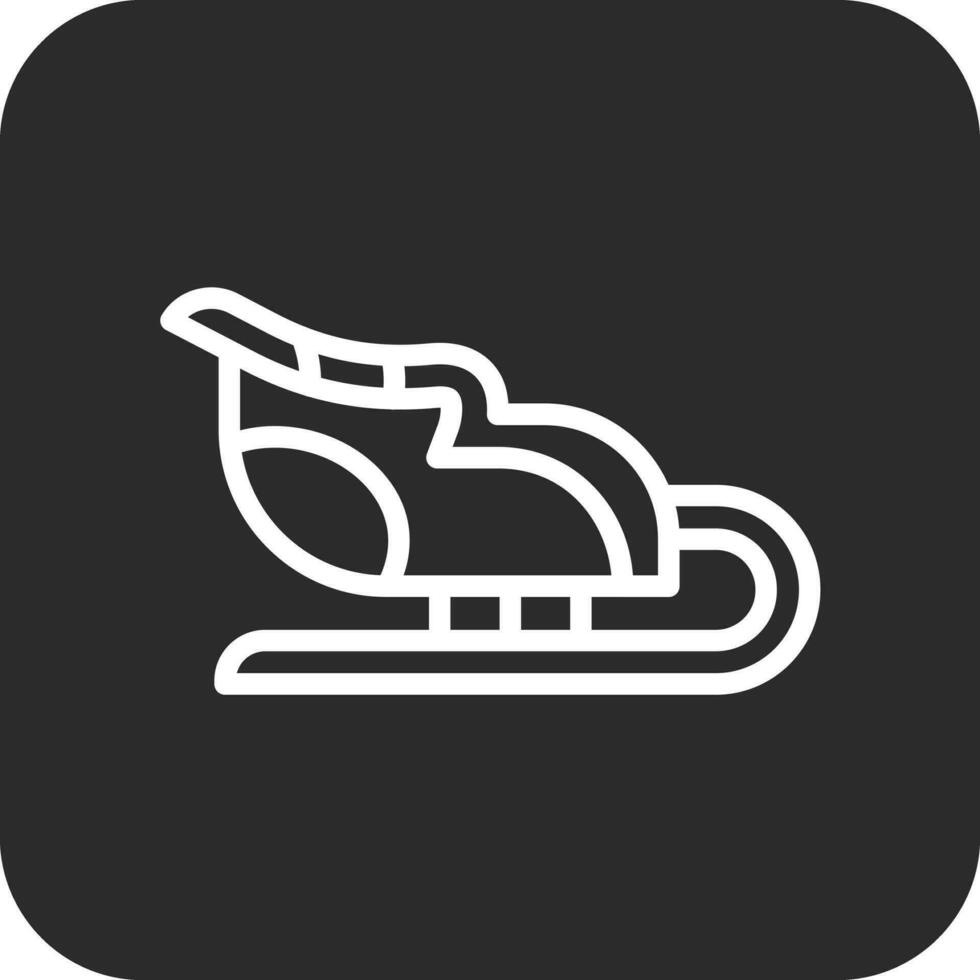 Sled Vector Icon