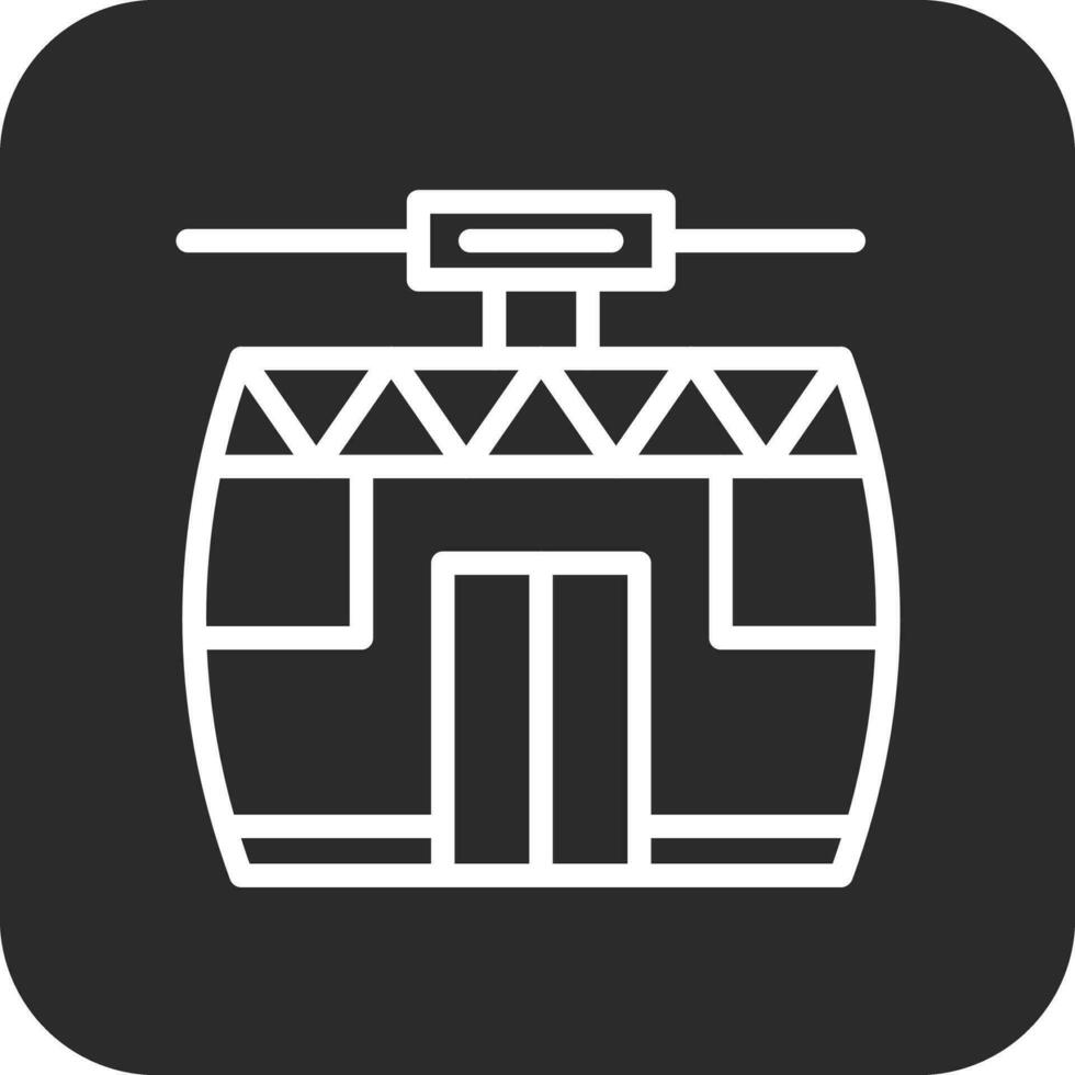 Cable Car Vector Icon