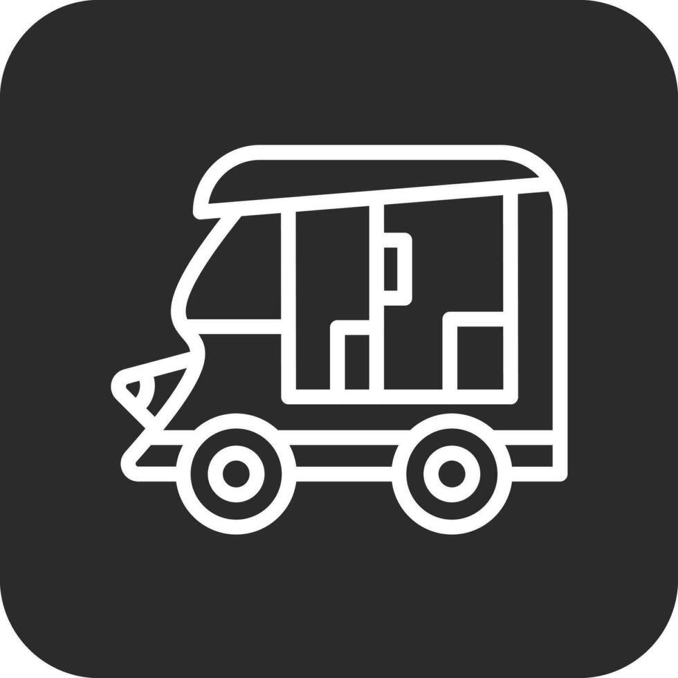 Tuk Tuk Vector Icon