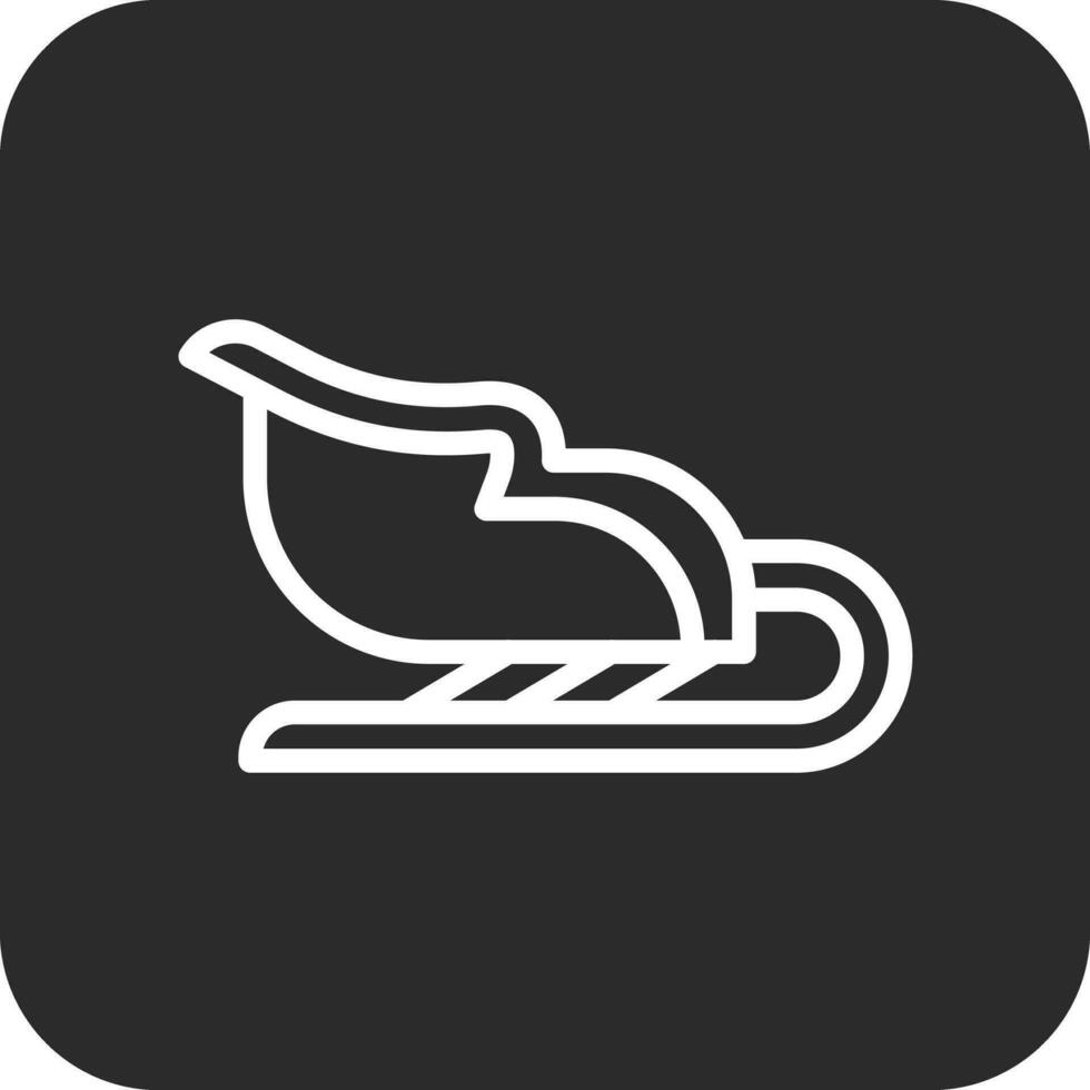 Sleigh Vector Icon